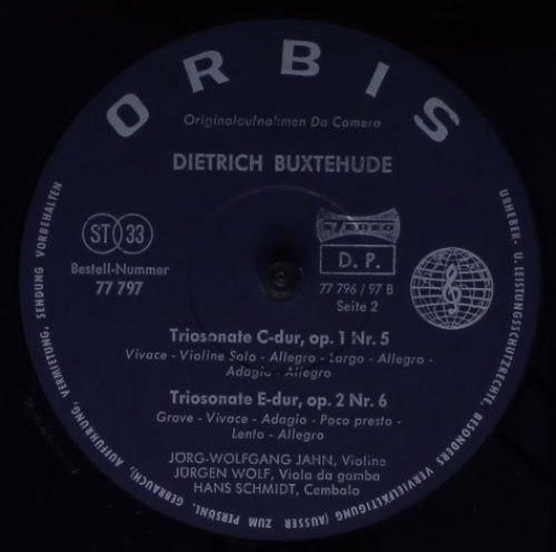 Orbis 77 797 - Dieterich Buxtehude - Triosonaten - Image 4