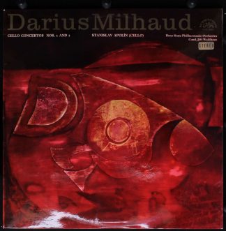 Supraphon SUA 10864 - Darius Milhaud, Stanislav Apolín - Cello C