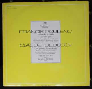 Deutsche Grammophon LPM 18 882 - Francis Poulenc, Claude Debussy