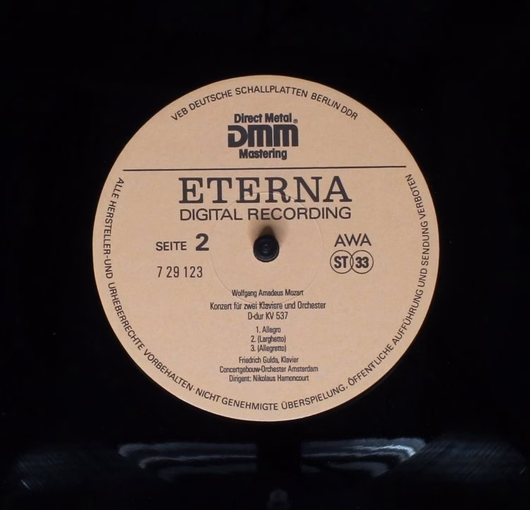 Eterna 7 29 123 - Wolfgang Amadeus Mozart, Friedrich Gulda, Chic - Image 4