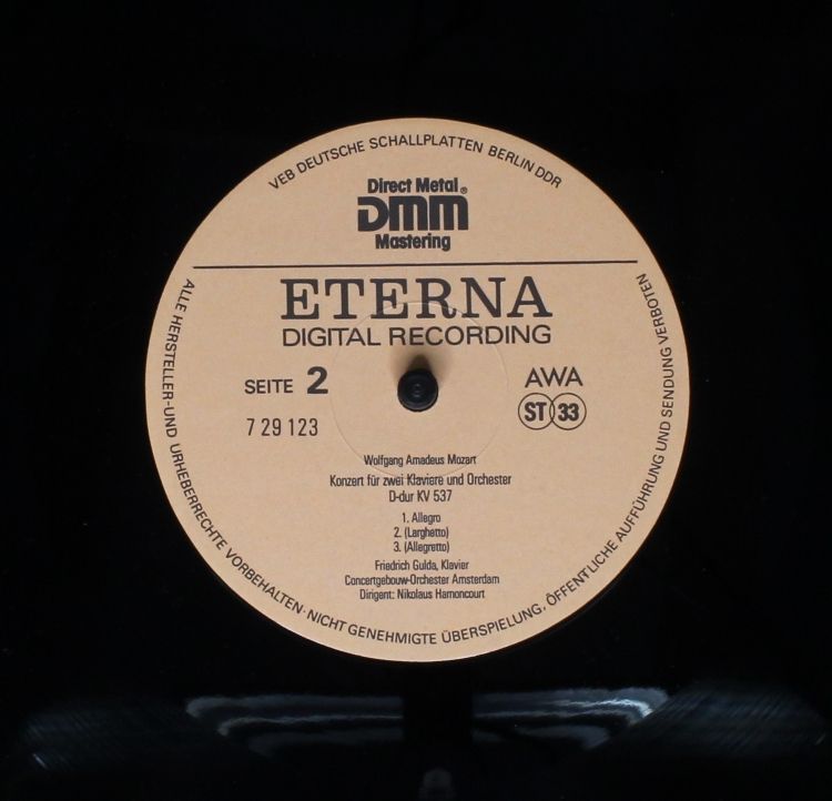 Eterna 7 29 123 - Wolfgang Amadeus Mozart, Friedrich Gulda, Chic - Image 4