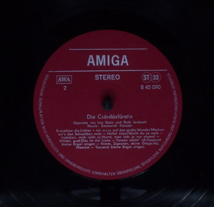 Amiga 8 45 090 - Emmerich Kálmán, Dresdner Philharmonie, Heinz R - Image 4