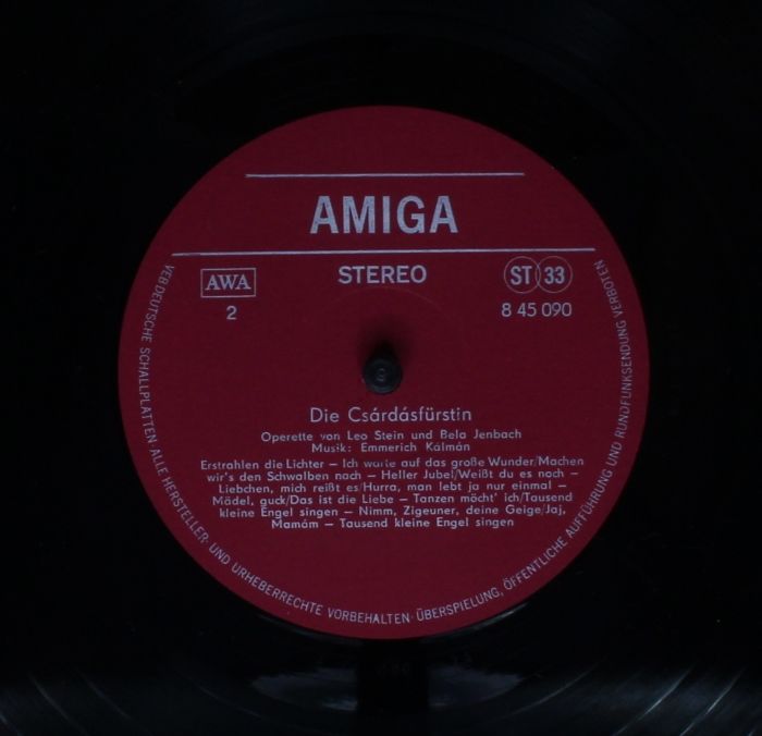 Amiga 8 45 090 - Emmerich Kálmán, Dresdner Philharmonie, Heinz R - Image 4