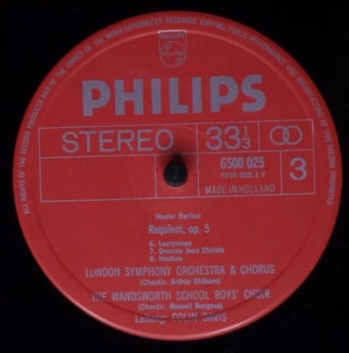 Philips 6700 019 - Hector Berlioz, London Symphony Orchestra, Lo - Image 7