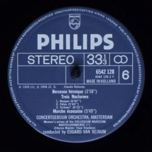 Philips 6768 023 - Eduard van Beinum, Concertgebouworkest - The - Image 11