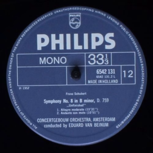 Philips 6768 023 - Eduard van Beinum, Concertgebouworkest - The - Image 17
