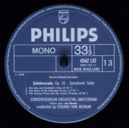 Philips 6768 023 - Eduard van Beinum, Concertgebouworkest - The - Image 18