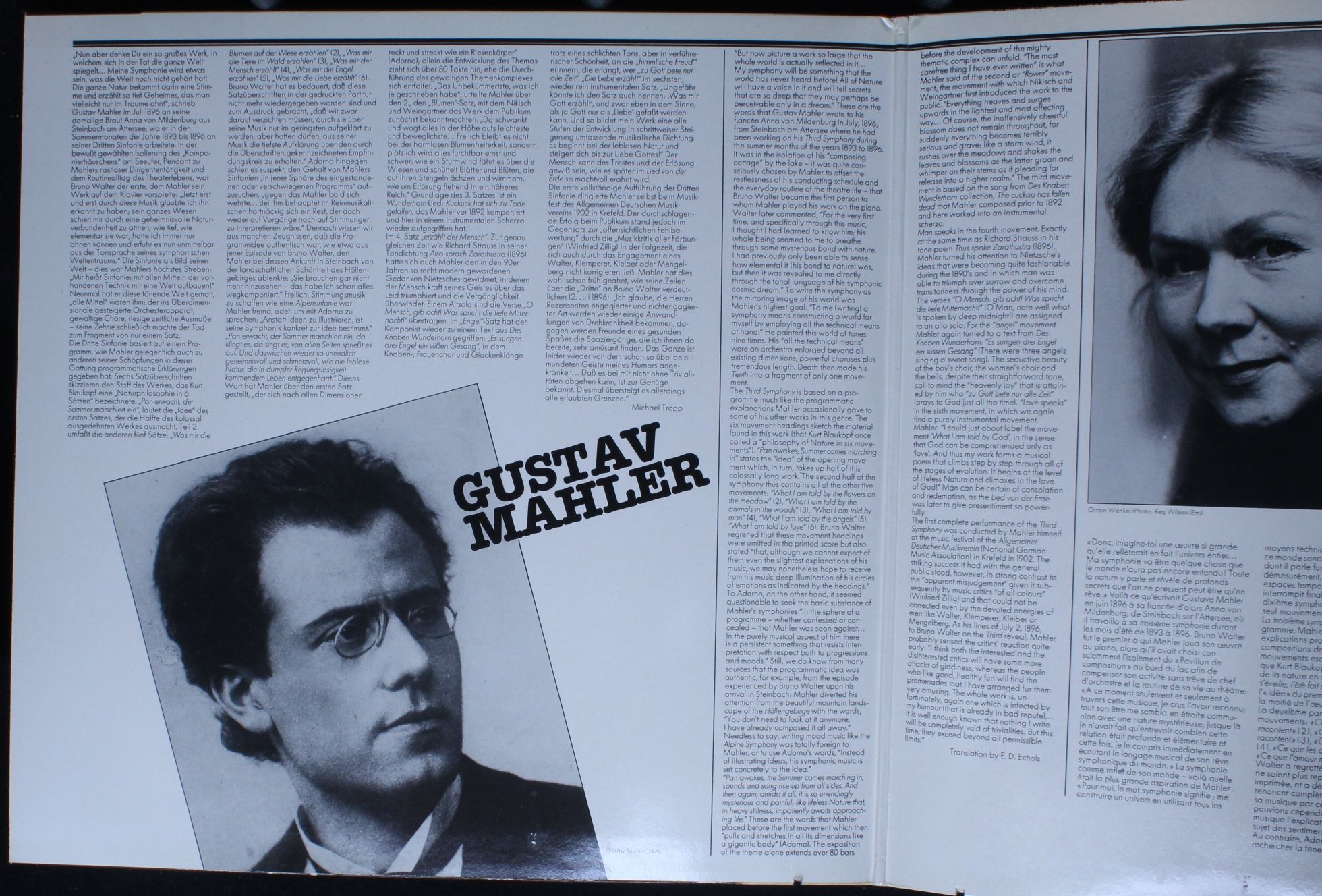 His Master's Voice 1C 157-03 835/36 - Gustav Mahler, Klaus Tenns - Image 3