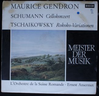 DECCA MD 1056 - Robert Schumann, Maurice Gendron - Schumann: Cel