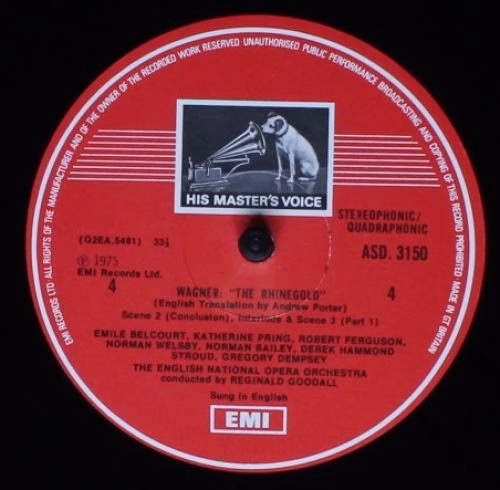 His Master's Voice SLS 5032 - Reginald Goodall, Richard Wagner, - Image 8