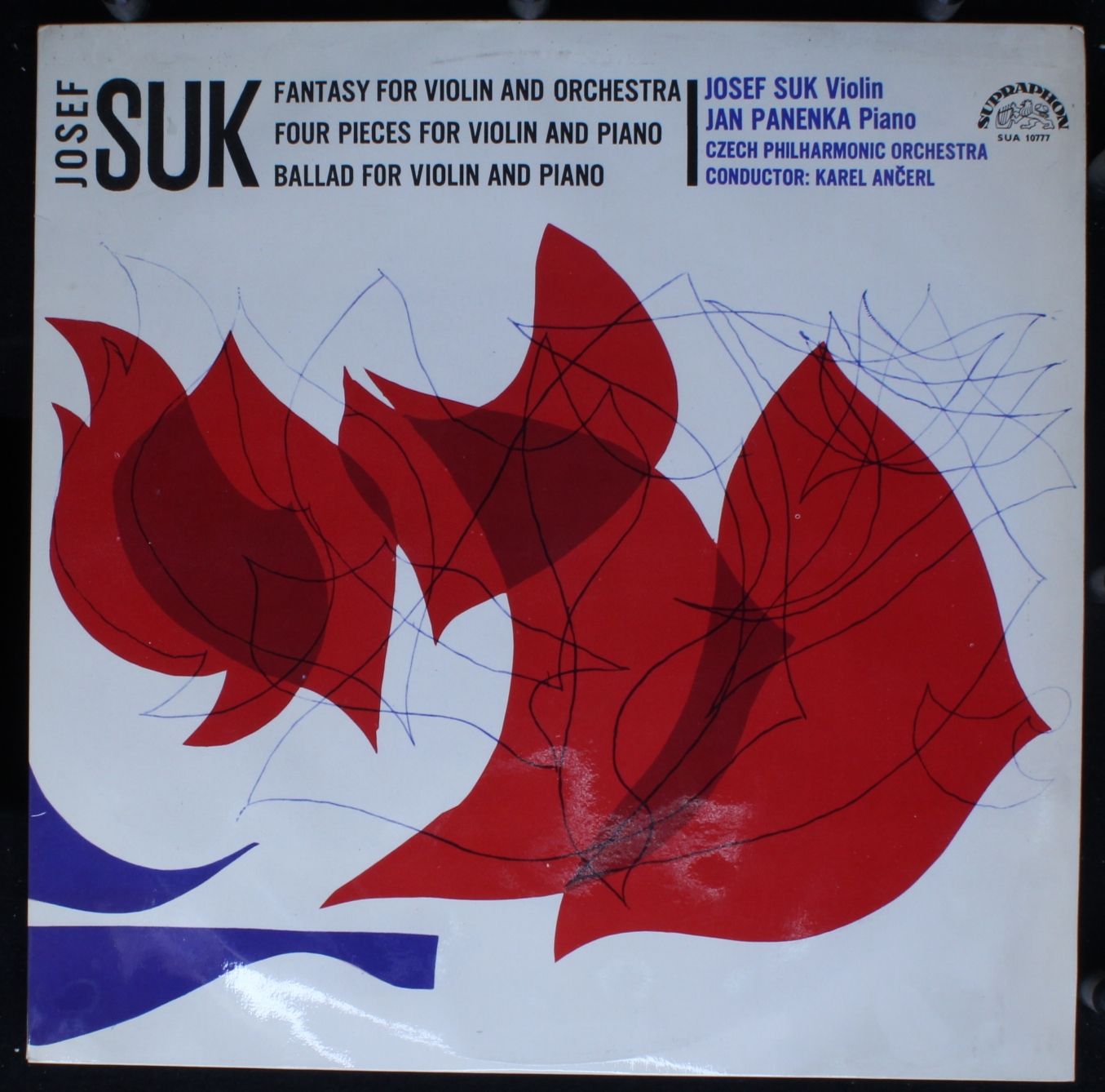 Supraphon SUA 10777 - Josef Suk (2), Josef Suk, Jan Panenka, The