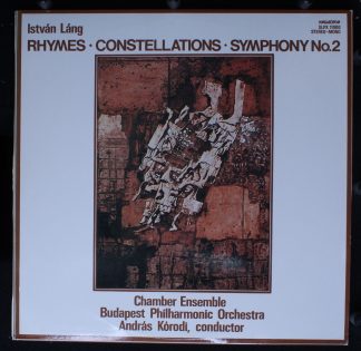 Hungaroton SLPX 11900 - Lang István - Rhymes / Constellations /