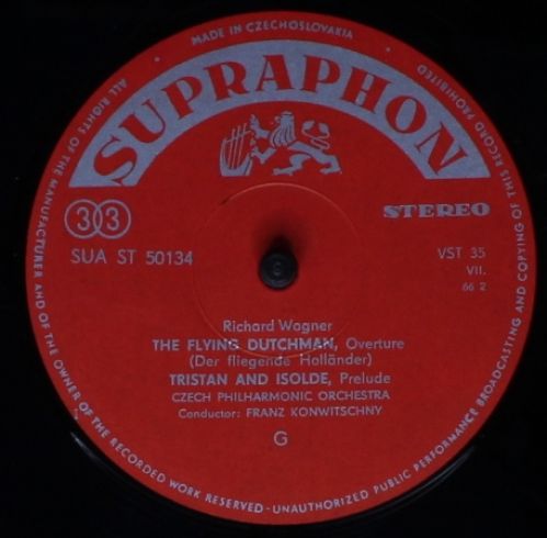 Supraphon SUA ST10134 - Richard Wagner, The Czech Philharmonic O - Image 3