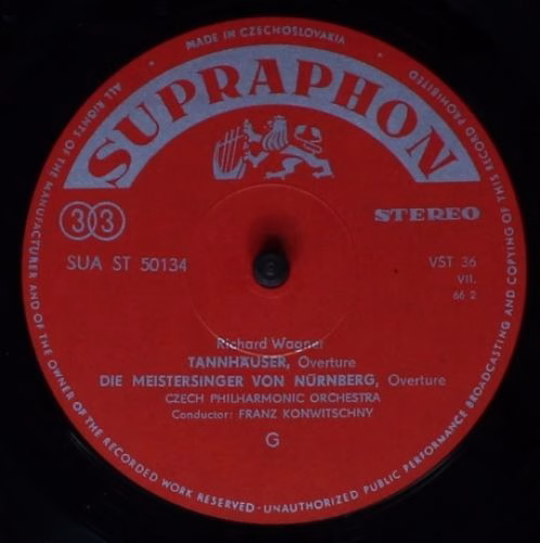 Supraphon SUA ST10134 - Richard Wagner, The Czech Philharmonic O - Image 4