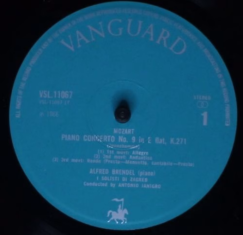 Vanguard VSL 11067 - Wolfgang Amadeus Mozart, Alfred Brendel, Za - Image 3