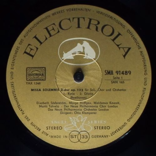 Electrola SMA 91489/90 - Ludwig Van Beethoven, Elisabeth Söderst - Image 3