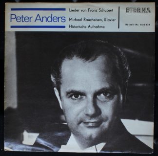 Eterna 8 20 444 - Peter Anders (2), Franz Schubert, Michael Rauc