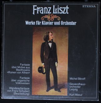 Eterna 8 27 428 - Franz Liszt, Michel Béroff, Gewandhausorcheste