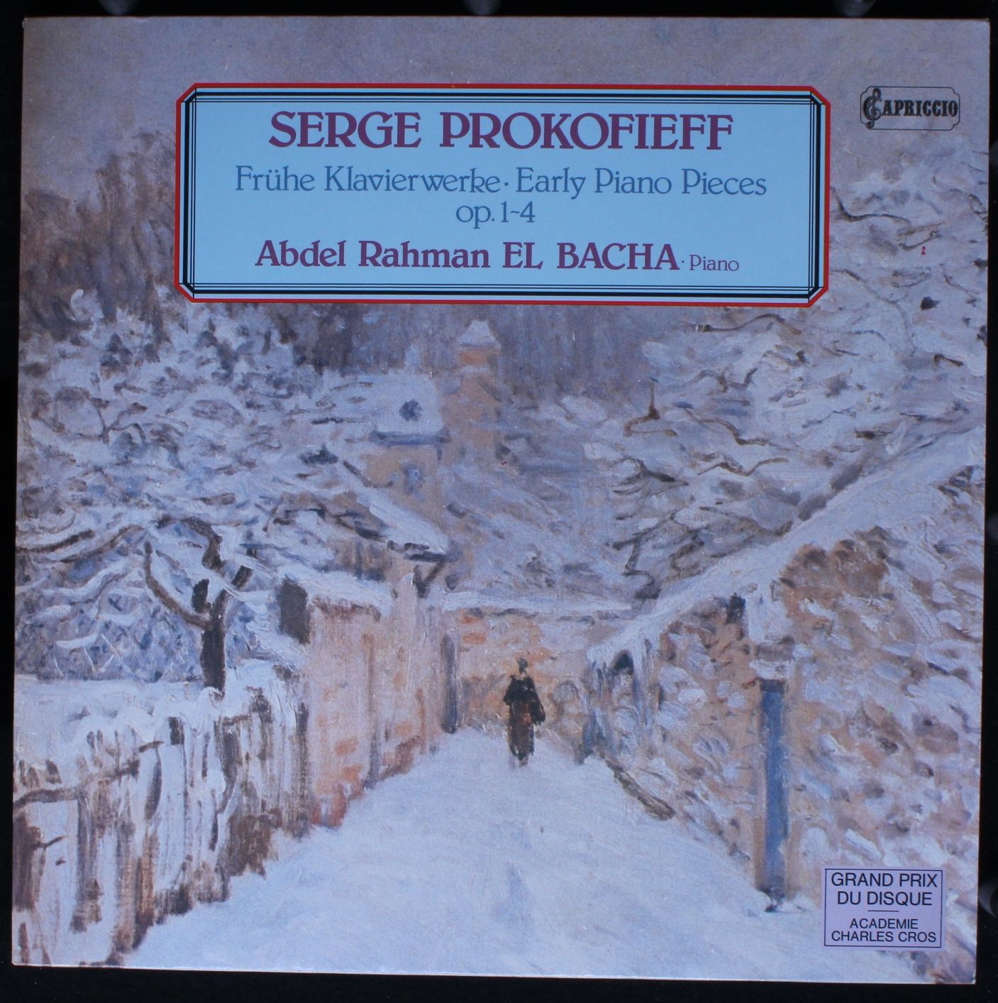 Capriccio CA 18 6021 - Sergei Prokofiev, Abdel Rahman El Bacha -