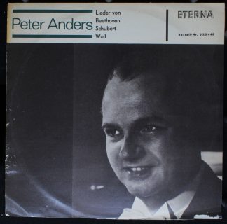 Eterna 8 20 442 - Peter Anders (2) - Lieder Von Beethoven, Schub