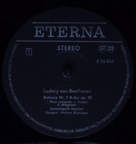 Eterna 8 26 844 - Ludwig van Beethoven, Staatskapelle Dresden, H - Image 3