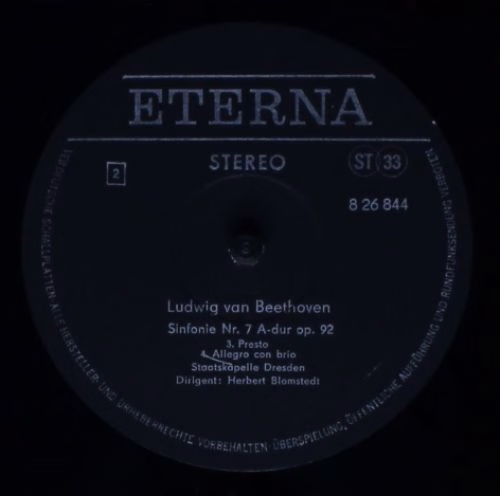 Eterna 8 26 844 - Ludwig van Beethoven, Staatskapelle Dresden, H - Image 4