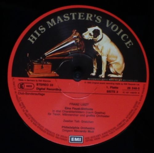 His Master's Voice Digital 26 248-5 - Franz Liszt, Riccardo Muti - Image 6