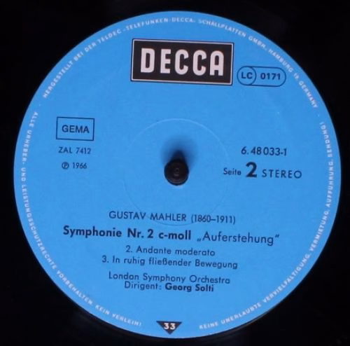 DECCA 6.48033 DX - Gustav Mahler, Georg Solti, Heather Harper, H - Image 6
