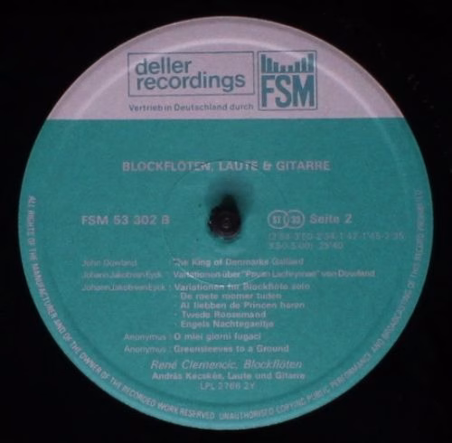 Deller Recordings FSM 53 302 - Johann Sebastian Bach, Georg Frie - Image 6