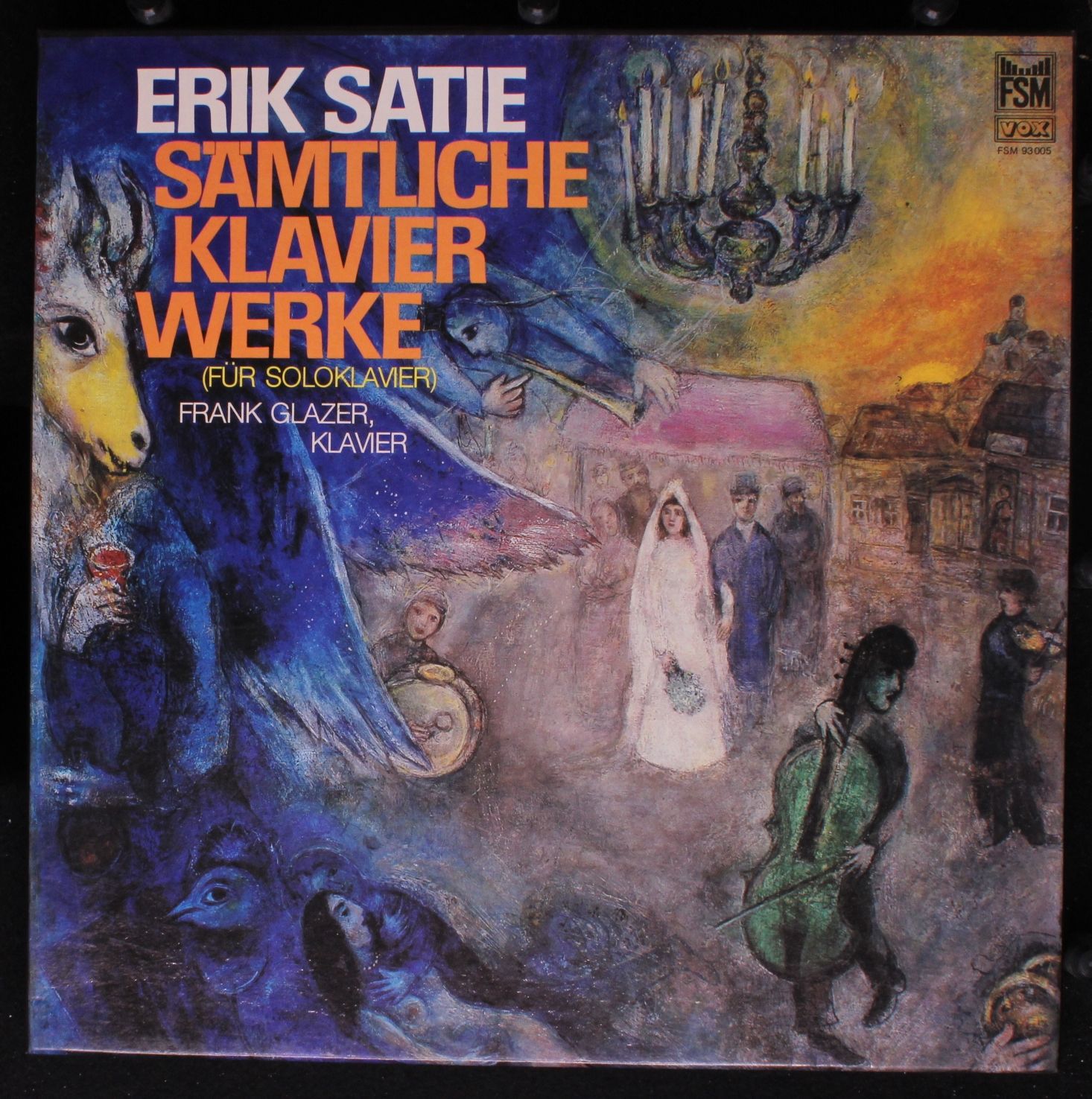 FSM Vox FSM 93 005 - Erik Satie, Frank Glazer - Sämtliche Klavie
