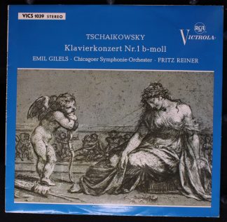 RCA Victrola VICS 1039 - Pyotr Ilyich Tchaikovsky, Emil Gilels,