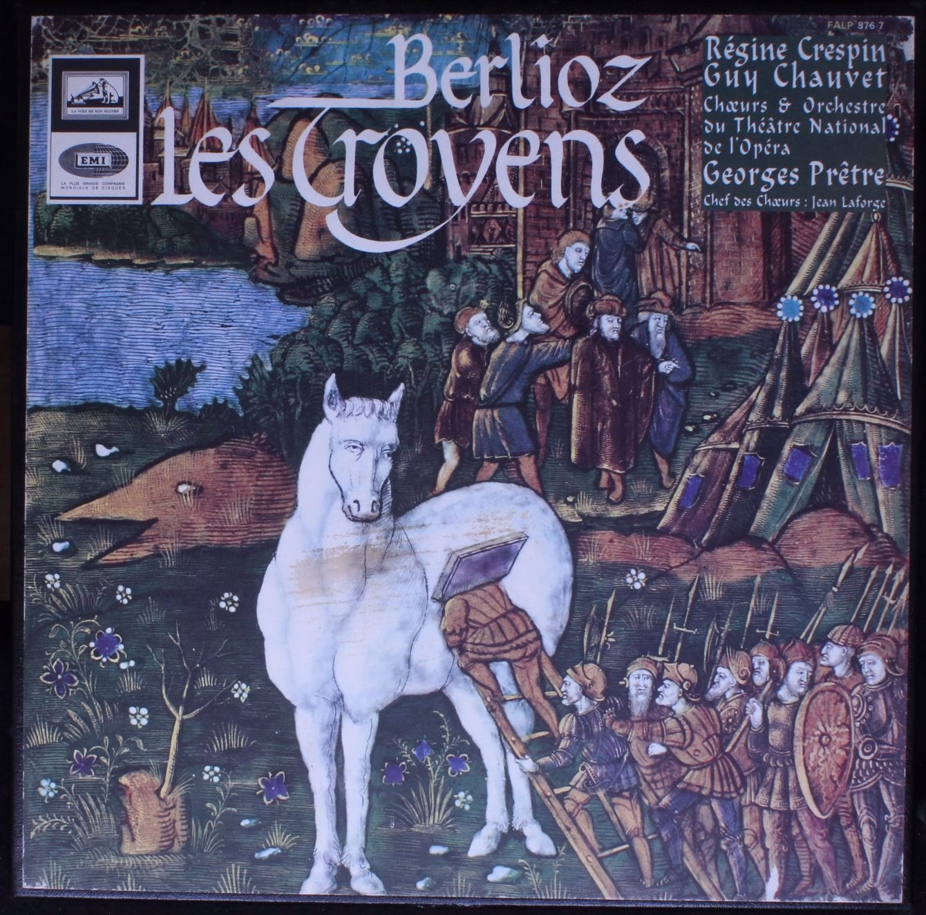 La Voix De Son Maître FALP 876 7 - Hector Berlioz, Régine Crespi