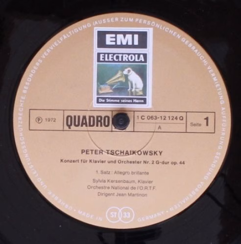 His Master's Voice 1 C 063-12 124 Q - Pyotr Ilyich Tchaikovsky, - Image 3