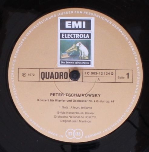 His Master's Voice 1 C 063-12 124 Q - Pyotr Ilyich Tchaikovsky, - Image 3