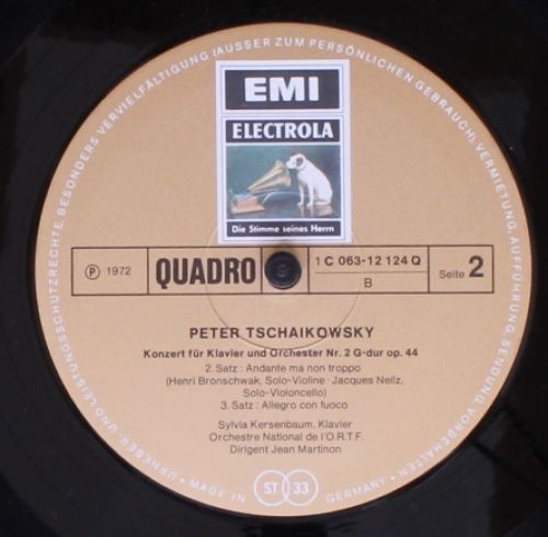 His Master's Voice 1 C 063-12 124 Q - Pyotr Ilyich Tchaikovsky, - Image 4