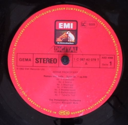 His Master's Voice Digital 1C 067-43 079 T - Sergei Prokofiev, R - Image 3