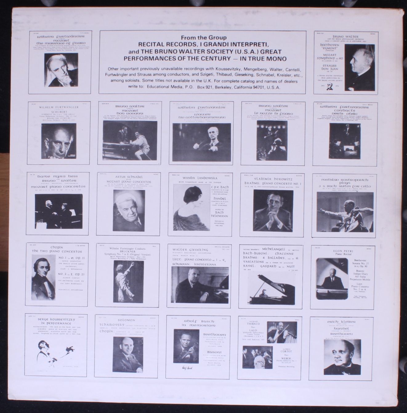 Not On Label WSA-700 - Joseph Szigeti - The Art Of Joseph Sziget - Image 2