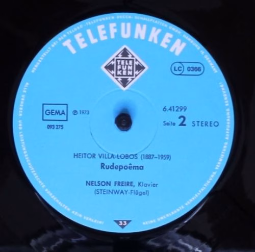 Telefunken SAT 22547 - Heitor Villa-Lobos, Nelson Freire - Klavi - Image 5