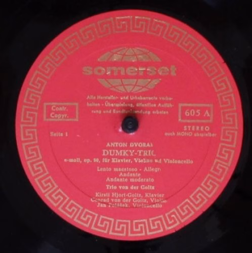 Somerset 605 - Antonín Dvořák, Joseph Haydn, Trio von der Goltz - Image 3