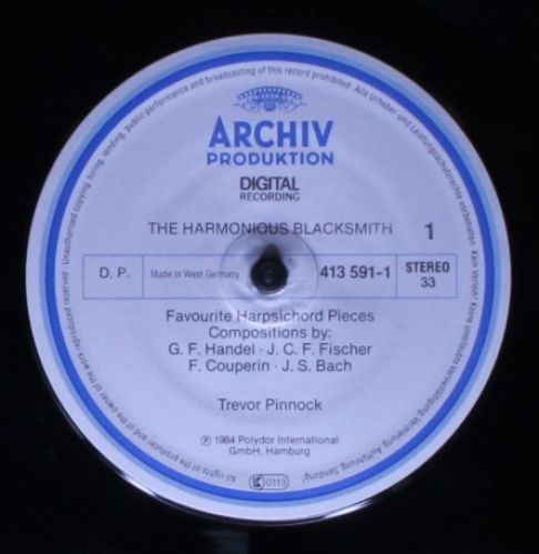 Archiv Produktion 413 591-1 - Trevor Pinnock - The Harmonious Bl - Image 4