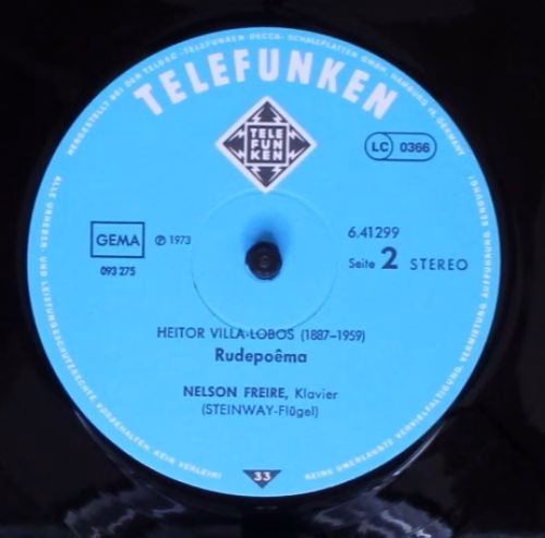 Telefunken SAT 22547 - Heitor Villa-Lobos, Nelson Freire - Klavi - Image 5