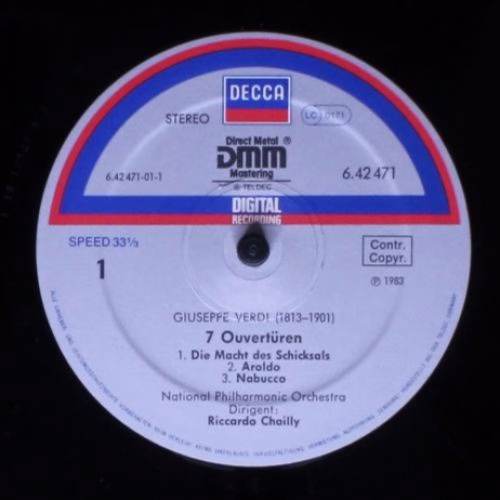 DECCA 6.42471 AZ - Riccardo Chailly, National Philharmonic Orche - Image 3