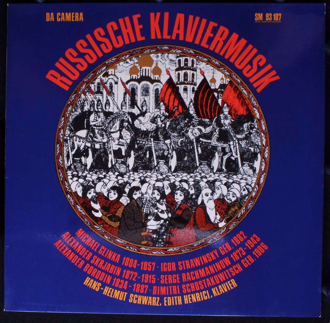 Da Camera SM 107 - Mikhail Ivanovich Glinka, Igor Stravinsky, Al
