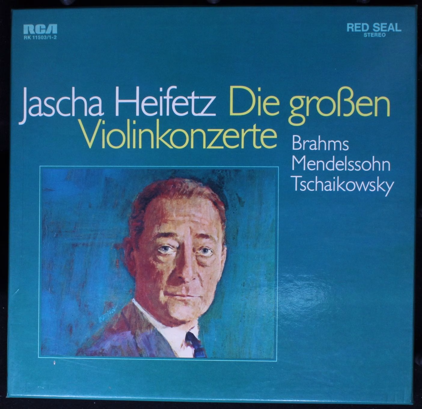 RCA Red Seal RK 11503/1-2 - Jascha Heifetz, Johannes Brahms, Fel