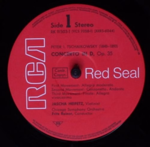 RCA Red Seal RK 11503/1-2 - Jascha Heifetz, Johannes Brahms, Fel - Image 5