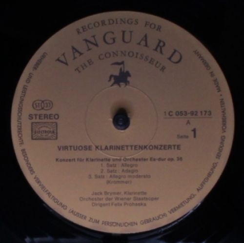 Vanguard 1 C 053-92 173 F - František Vincenc Kramář - Krommer, - Image 3
