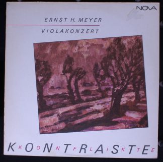 Nova 8 85 233 - Ernst Hermann Meyer - Violakonzert / Kontraste,