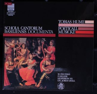 Deutsche Harmonia Mundi 1C 065 16 9533 1 - Tobias Hume, Montserr