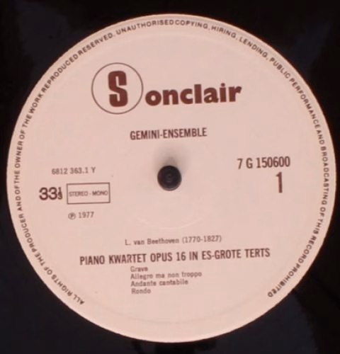 Sonclair 7G 150600 - Johann Christoph Friedrich Bach, Wolfgang A - Image 3