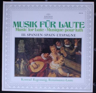 Archiv Produktion 2533 183 - Konrad Ragossnig - Musik Für Laute,